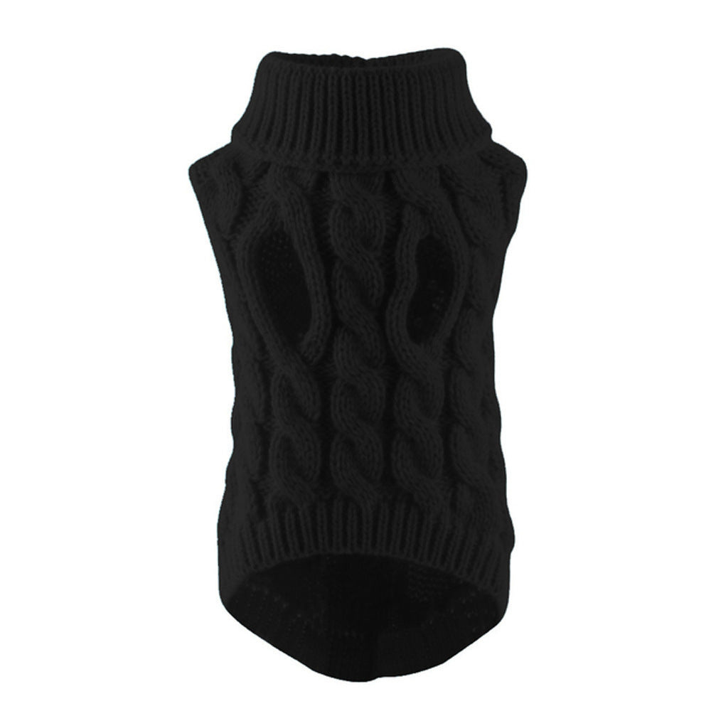 Pet Cable Knit Sweater