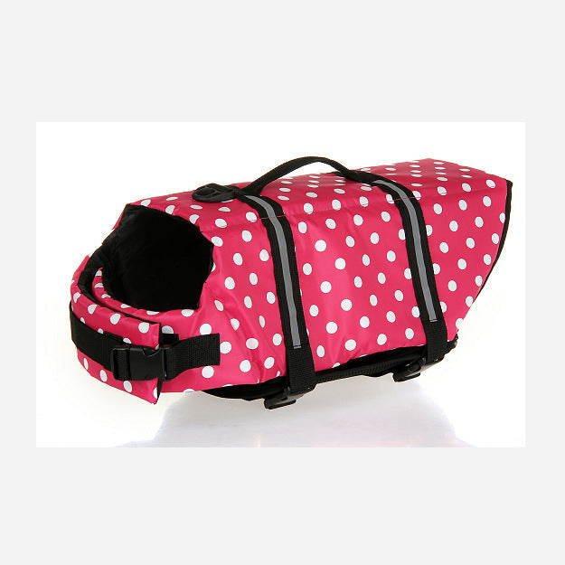 Adjustable Pet Safety Swimming Vest