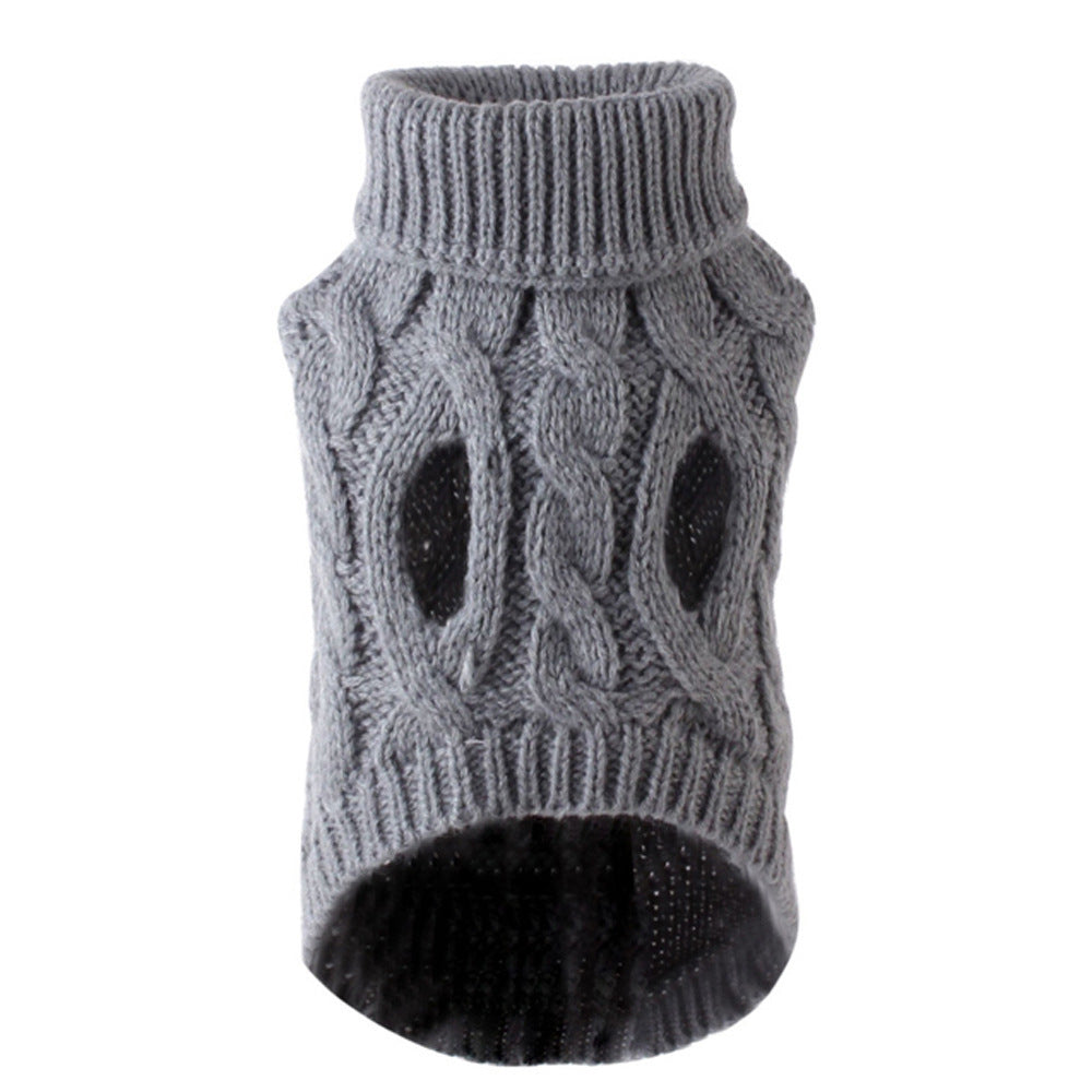 Pet Cable Knit Sweater