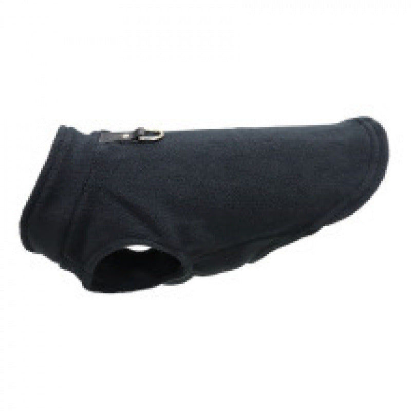 Pet Dog Fleece Vest Thick Warm Solid Color with Leash