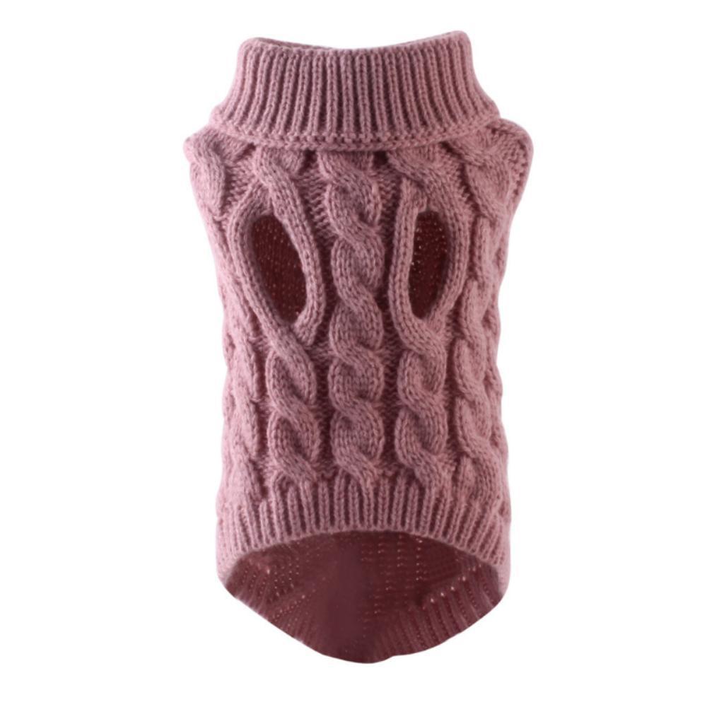 Pet Cable Knit Sweater