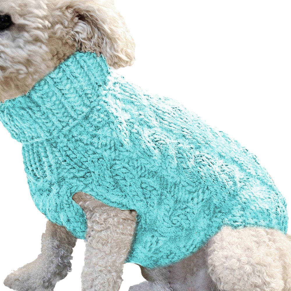 Pet Cable Knit Sweater